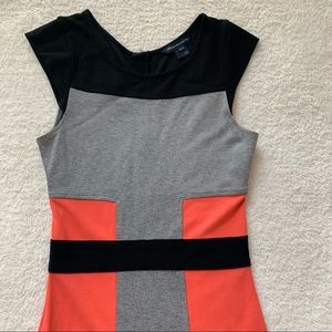 French Connection Color-block Dress